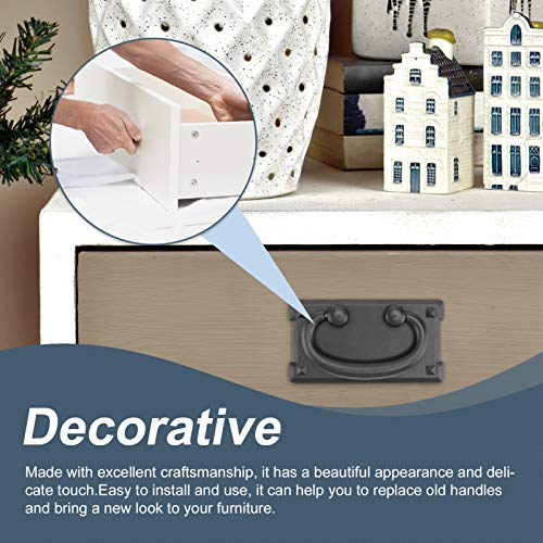 DOITOOL 2 Unidades de Gabinete Vintage Alças de Liga de Gaveta de Cômoda Alças de Queda de Gaveta de