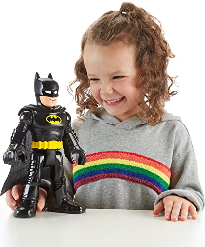 Imaginext Dc Super Friends Batman Xl Toy 10-In Figure With Fabric Cape For Preschool Kids Ages 3+ Years #TOP1