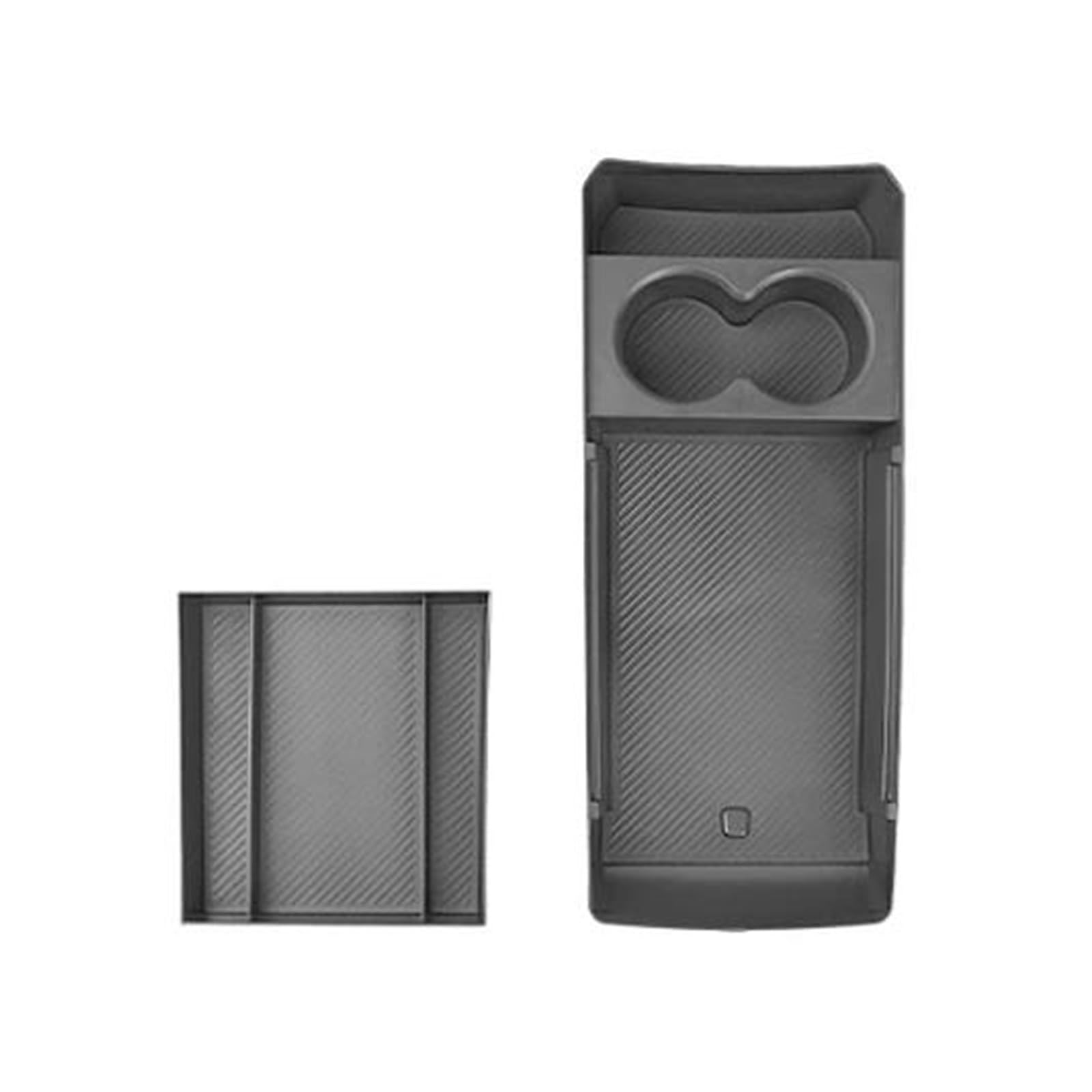 Mittelkonsole Aufbewahrungsbox Für Kia Für EV5 Auto Tuning Spezielle Zentrum Speicher Box Konsole Armlehne Organizer Wasser Tasse Doppel Schicht Organizer Ablagen(2)