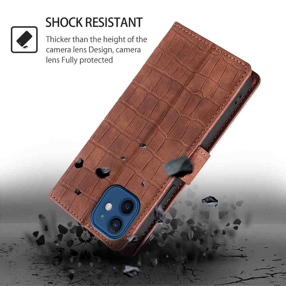 Xinyunew Cover Portafoglio In Pelle PU Per NOKIA 1.4 - Custodia A Libro Con Slot Per Carte E Supporto (Kickstand) - Nero - 3