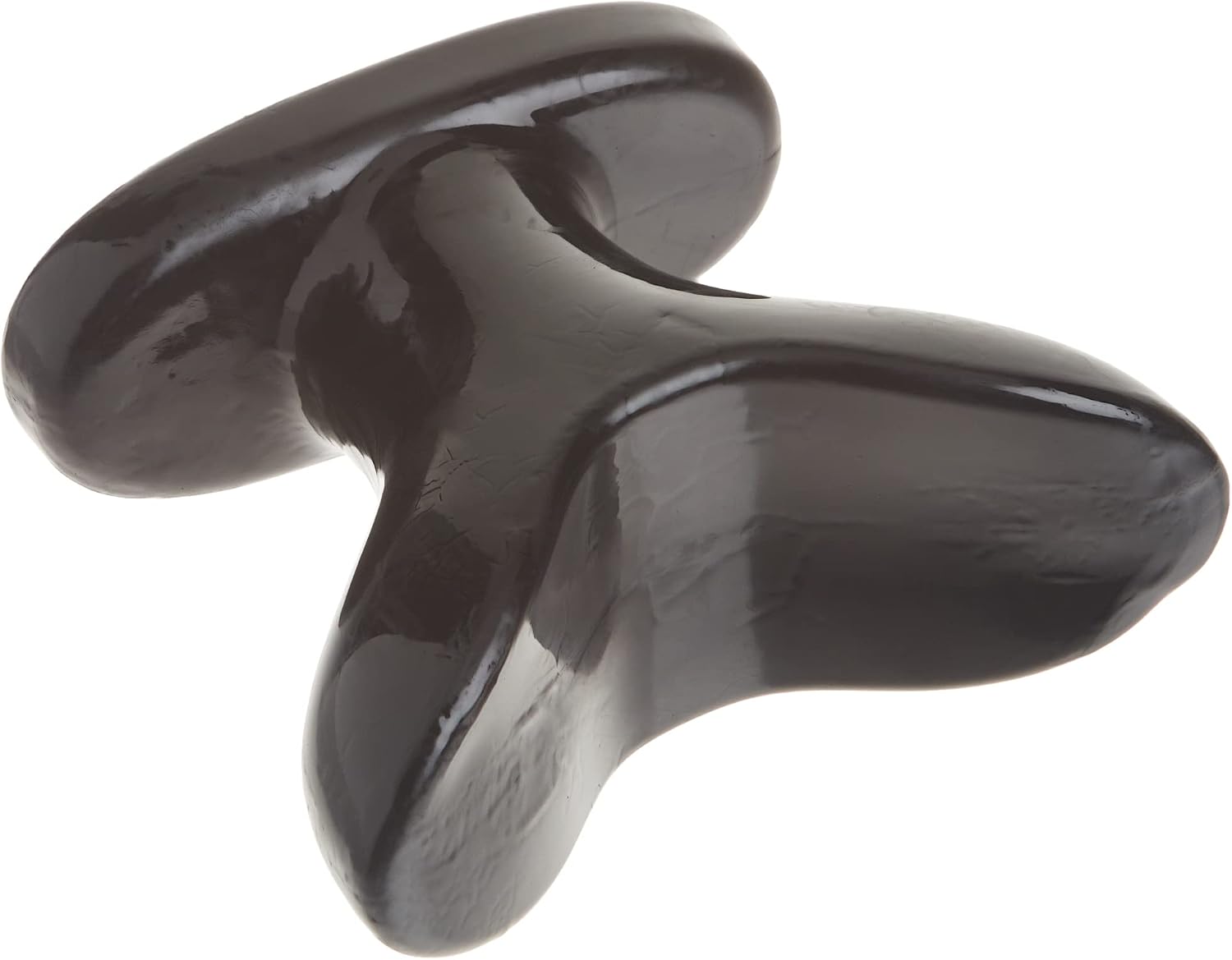 Master Series XL Ass Anchor Flared Anal Plug, Black (AE827)