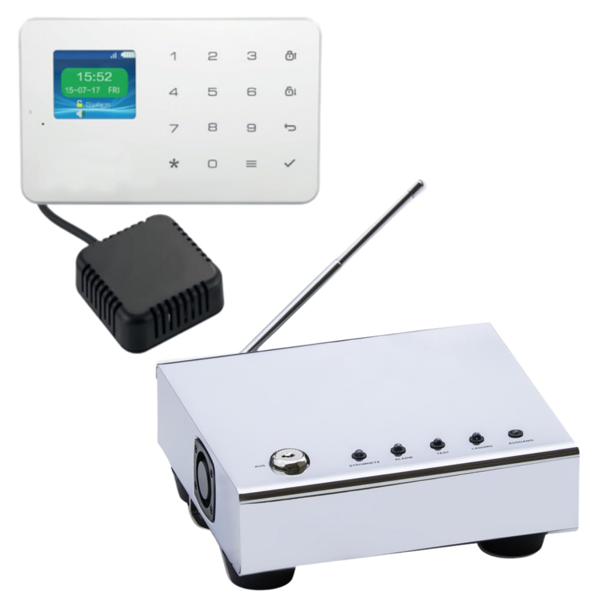 Pack Alarm Detect SX1 Antarion + 12V/230V + Transmetteur Téléphonique - Nouveau modèle 2026 - CA3400