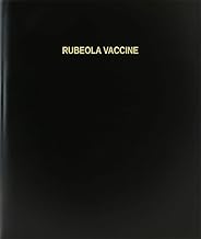 BookFactory Rubeola Vaccine Log Book/Journal/Logbook - 120 Page, 8.5''x11'', Black Hardbound (XLog-120-7CS-A-L-Black(Rubeola Vaccine Log Book))