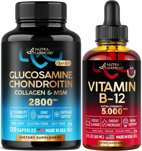 Nutraharmony Cartilage Joint Flexibility & Energy Focus Mood Brain Health #TOP9