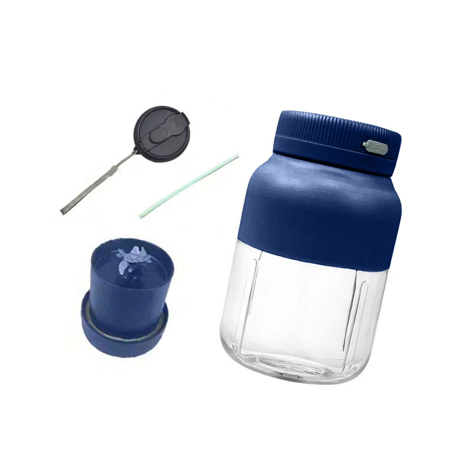 TFAOYS Quiet Multifunction Combiner 1300ml Transportable for Kitchen Tall Power Motor Impermeable Cup Easy Disassembly and Cleansing Powerful Combiner