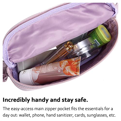 Image of 521s Small Fanny Pack Fashion Waist Bag Cute for Women, Thistle
