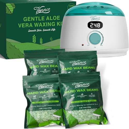 VENNCO Wax Beads Hair Removal Kit