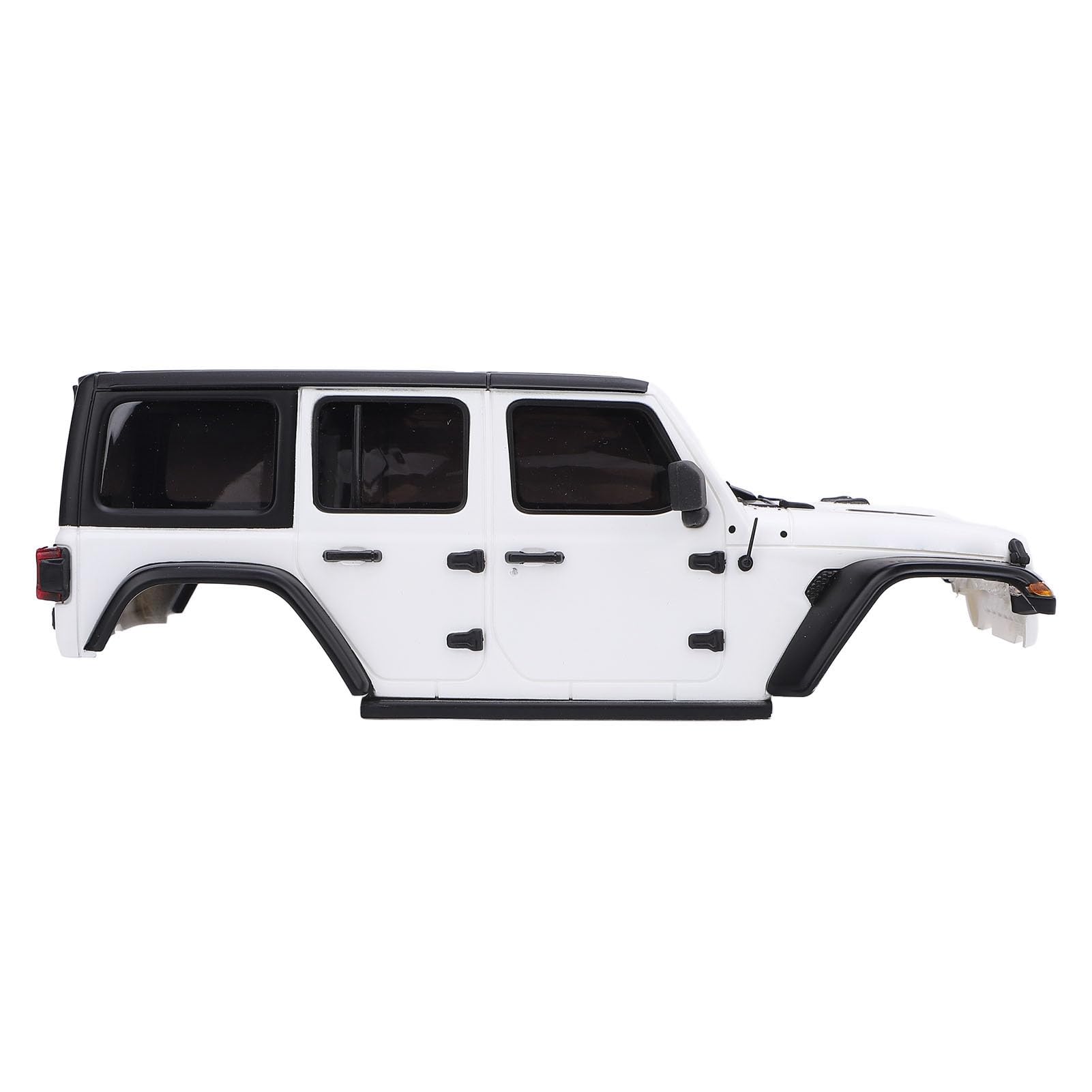 Pongnas Pokrowiec na karoserię RC do Samochodu Zdalnie Sterowanego Axial SCX24 /24 | Część Ulepszająca z Twardego Plastiku (WHITE)