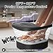 Collapsible Foot Spa with Heat and Remote, Heated Foot Bath Massager with Timer, and 24 Motorized Shiatsu Massage Balls, Foot Soaking Tub Supports Hot/Cold Water Soaking