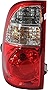 Evan-Fischer Aftermarket Tail Light Compatible with 2005-2006 Toyota Tundra Assembly Clear/Red Lens with Standard Bed Regular and Access Cab Driver Side