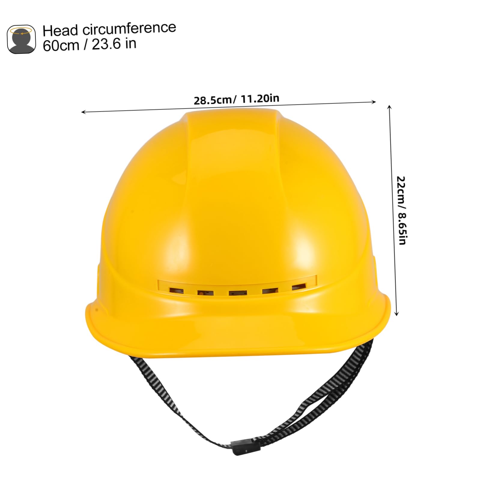 DOITOOL Casco De Seguridad Ventilado para Construcción Al Aire Protección Resistente y Cómoda Casco Homologado para Trabajos Eléctricos Obra Diseño Ergonómico y Material Duradero