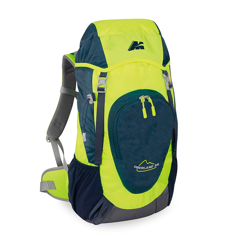 Marsupio Zaino trekking unisex OBERLAND 35 Blu Giallo