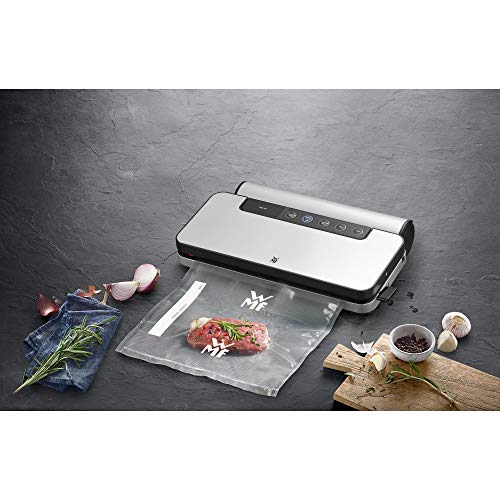 WMF Lono Vakuumiergerät 90 W, Folienschweißgerät mit abnehmbarer Folienbox, Vakuumierer mit Folienrolle und...