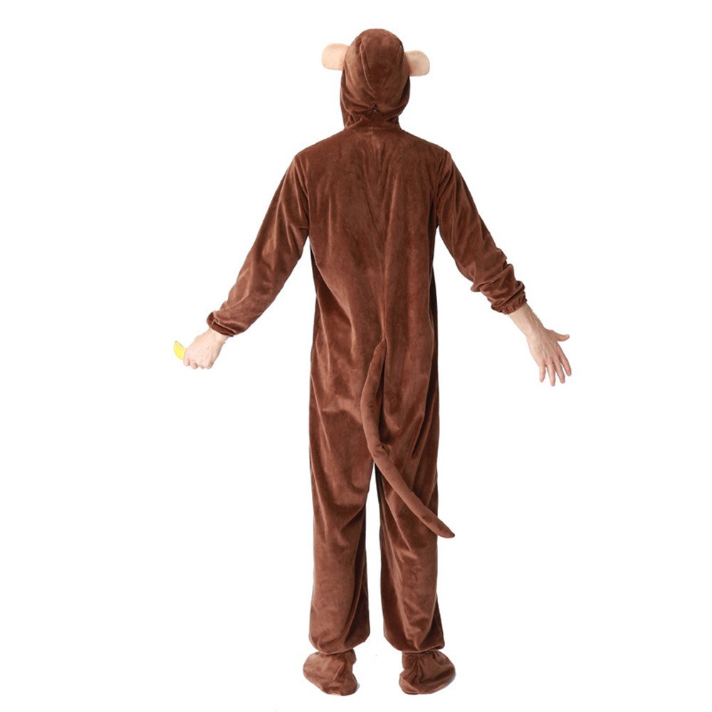 Kostiumy małpy, fantazyjny strój, przebranie dla dorosłych, występ, odzież na imprezę, Halloween, cosplay, odgrywanie ról
