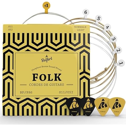 Cordes Belfort pour guitare acoustique Cover
