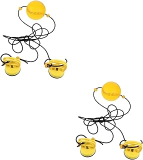 BESPORTBLE 2 Peças Bola De Reação Equipamento De Treinamento De Rebatidas Academia Saco Pesado Bola De Reflexo De Boxe Saco De Pancadas Redondo Saco De Boxe Bola De Treinamento Bola De Boxe