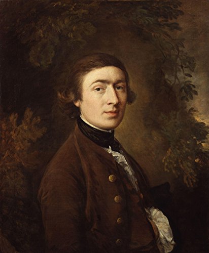 Thomas Gainsborough Self Portrait grand tableau Archival Matte noir