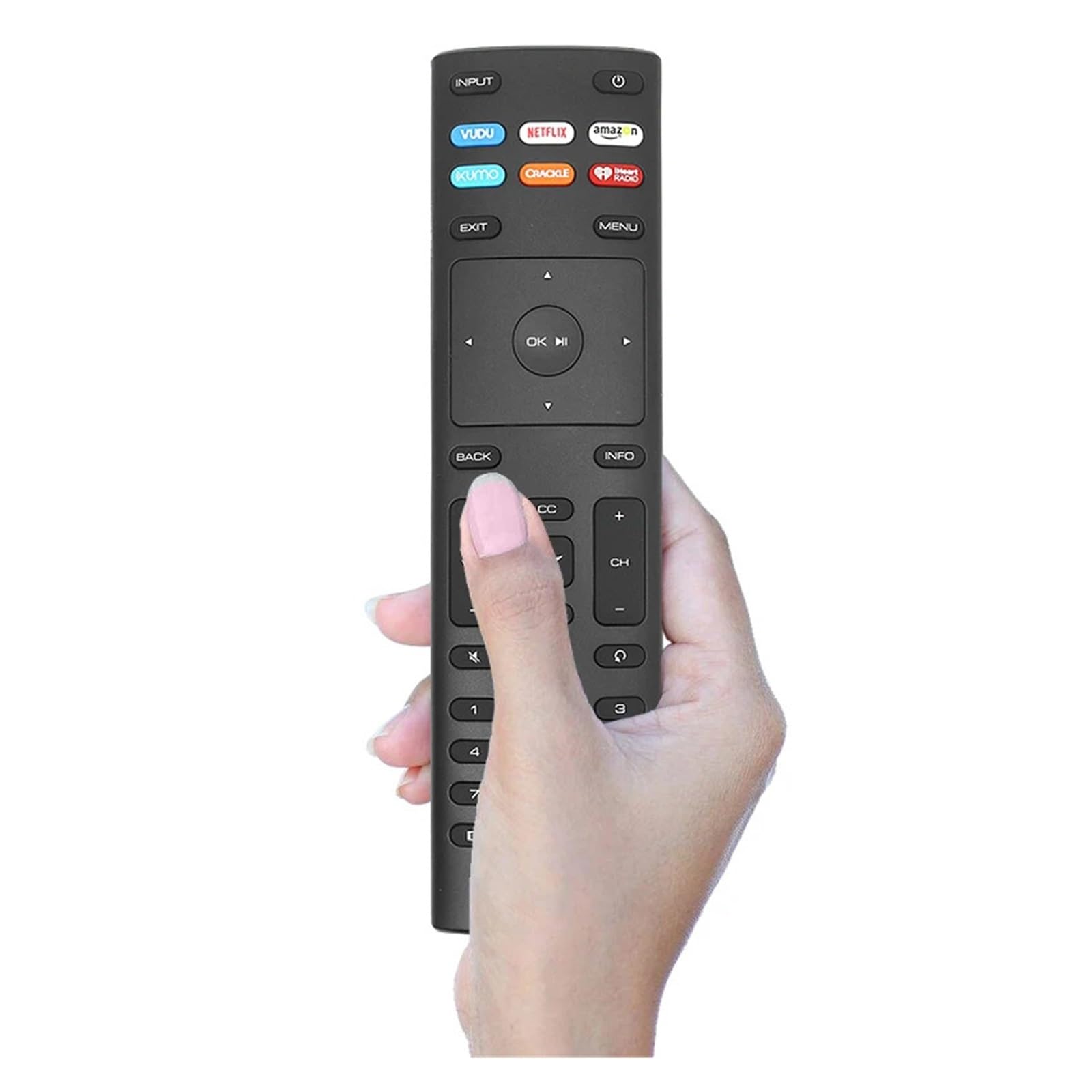 1PC XRT29X XRT260 XRT270 Telecomando vocale for VIZIO V555J01 D50X-G9 M55Q6-J01 LED HD 4K 3D Smart TV XRT139 A Infrarossi(XRT29X-Original)