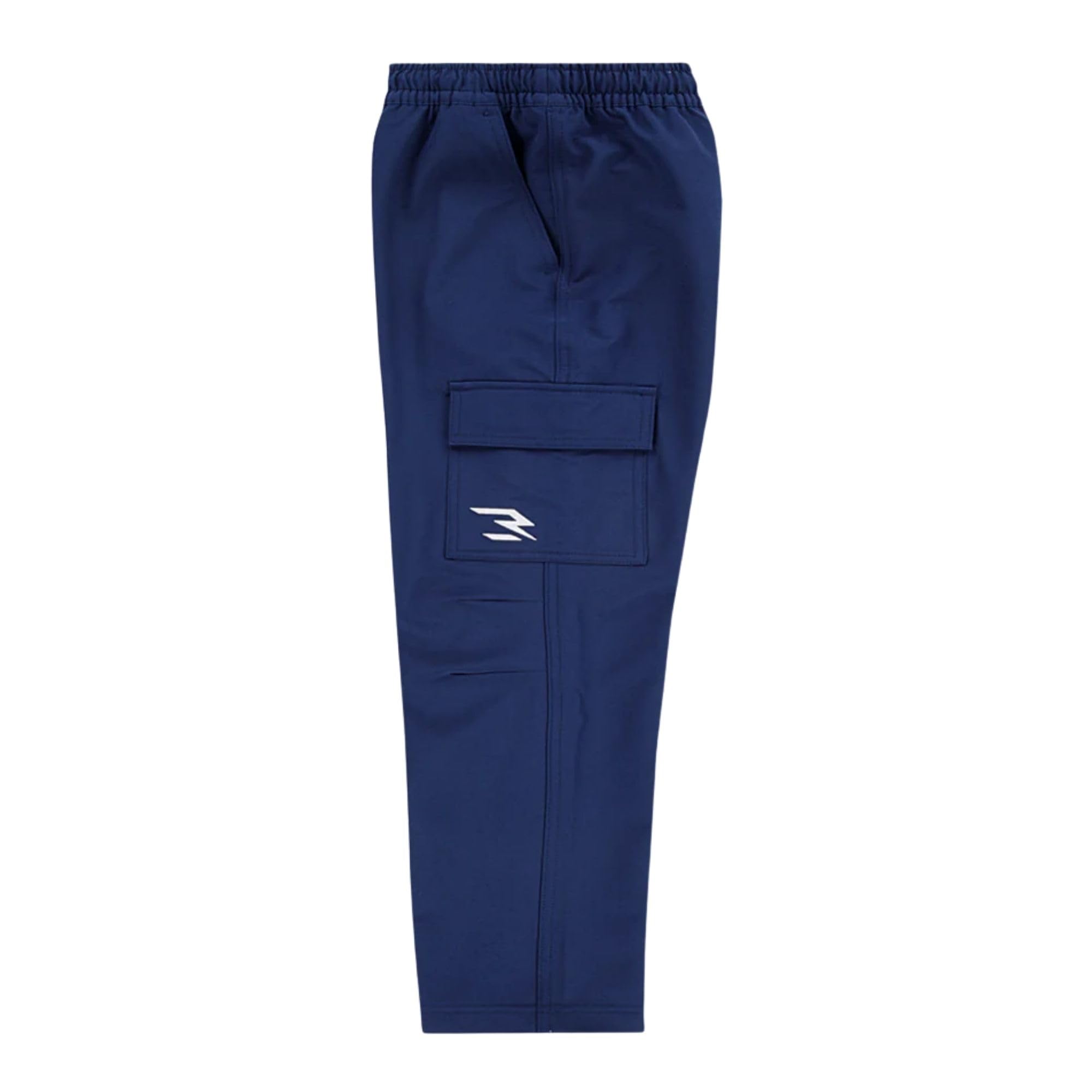 NIKE 3Brand 9Q1206-U90 Hose für Jungen, Cargo Stretch Woven, Blau