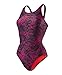 Produktbild Speedo Damen Boom Allover Muscleback Swimwear, Schwarz/Rosa/Rot, 38 (DE 42)