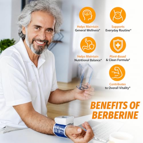 Bermellon Berberine HCl 1500mg Capsules