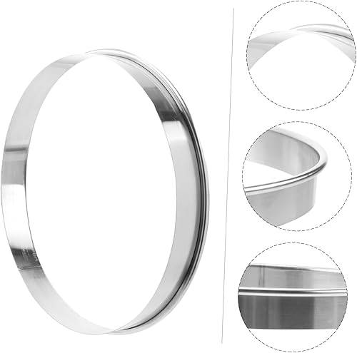 Miniatura 6 de Anillo de tarta para hornear de cocina, anillo de pizza, anillo de pastel, anillo redondo para mousse, anillo de salsa de pizza, anillo de mousse de