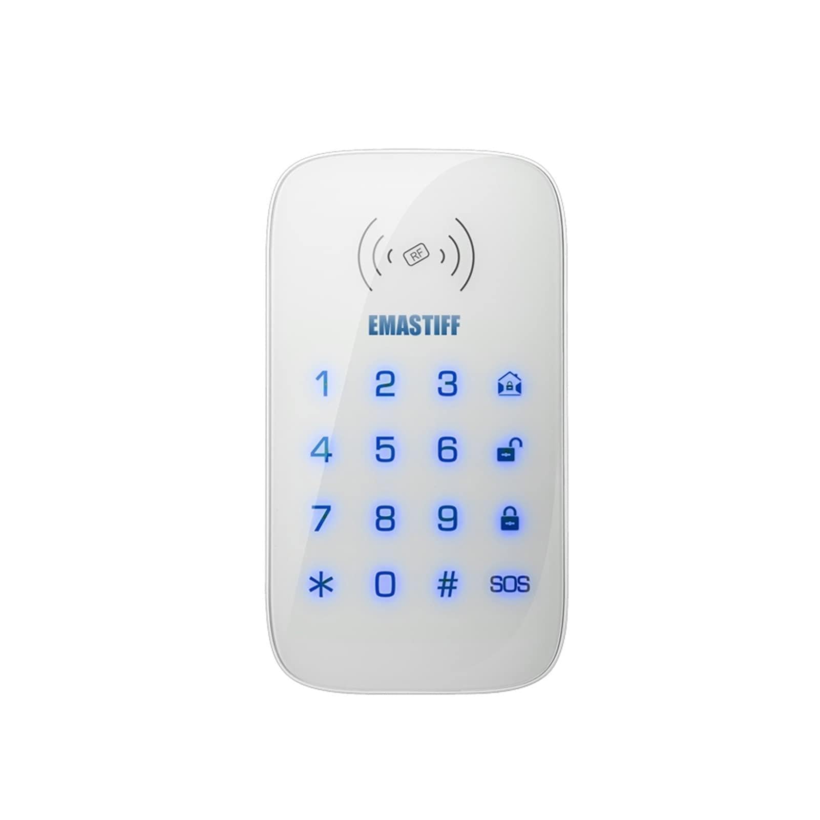 Kit Allarme Casa, Fai da te Porta completa Piring Accessori for fumo for il nostro Nuova W2B WiFi. Sicurezza domestica GSM. di allarme video wireless IP. Monitor della fotocamera(Touch Keypad)