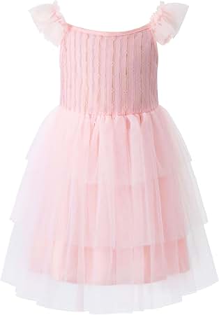 Amazon.com: GOTHLETIC Little Girls Tulle Tutu Dress - Toddler Kids