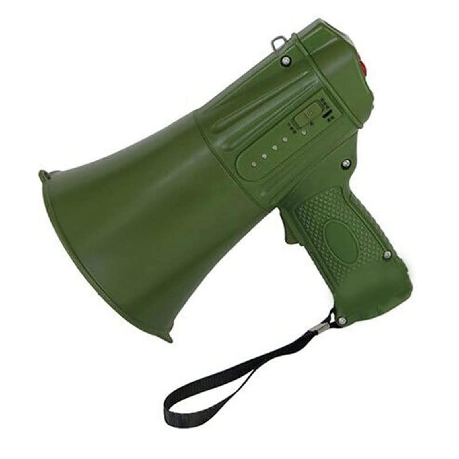 Megáfono Ligero de 10 W con Sirena y grabación de 240 s: Amplificador de Voz Potente para Entrenadores, fútbol, béisbol, preparadores físicos y Eventos Deportivos.