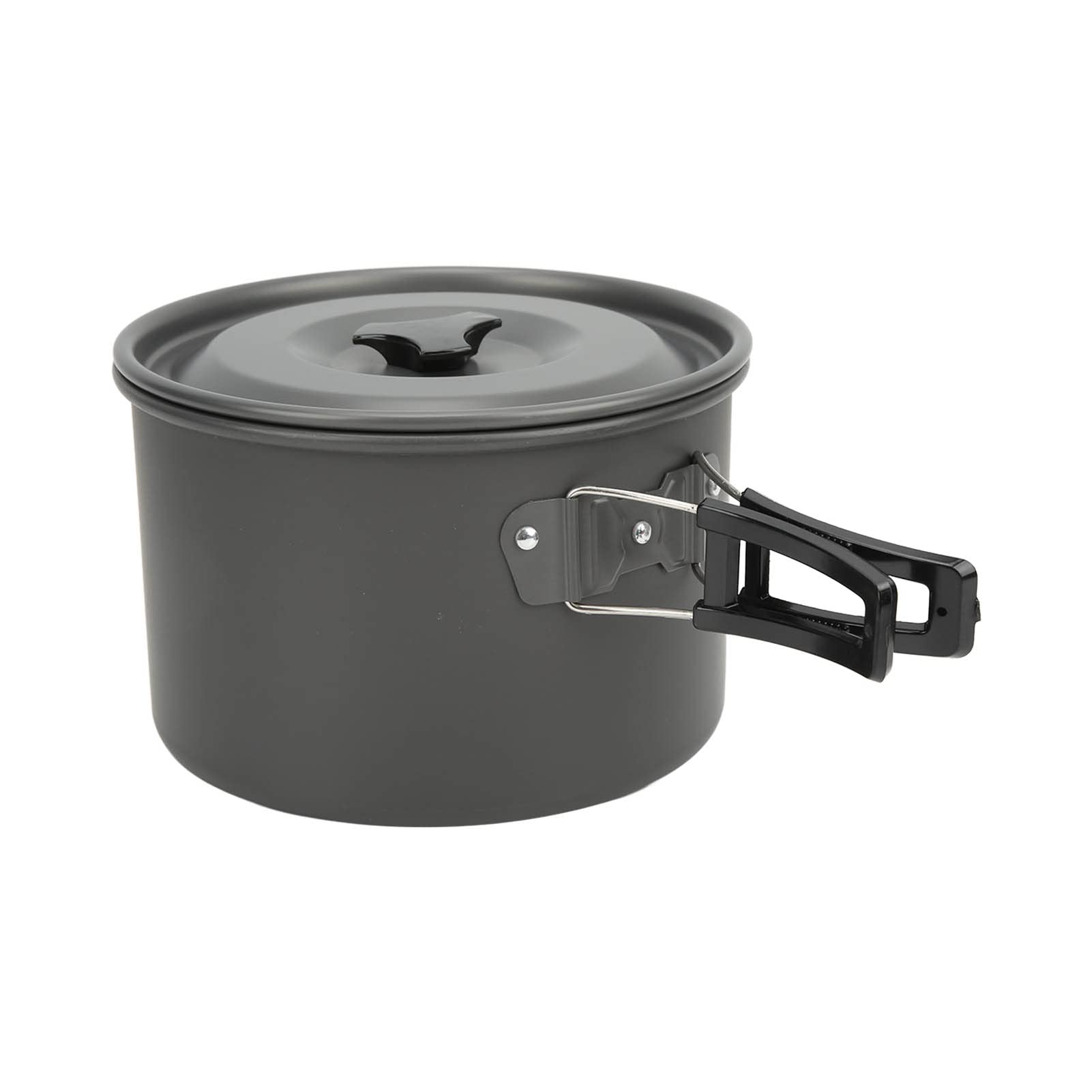 Juego de Utensilios de Cocina para Acampar, Equipo Ligero y Portátil para 4 a 5 Personas, Equipo de Desorden de Aleación de Aluminio para Acampar Al Aire