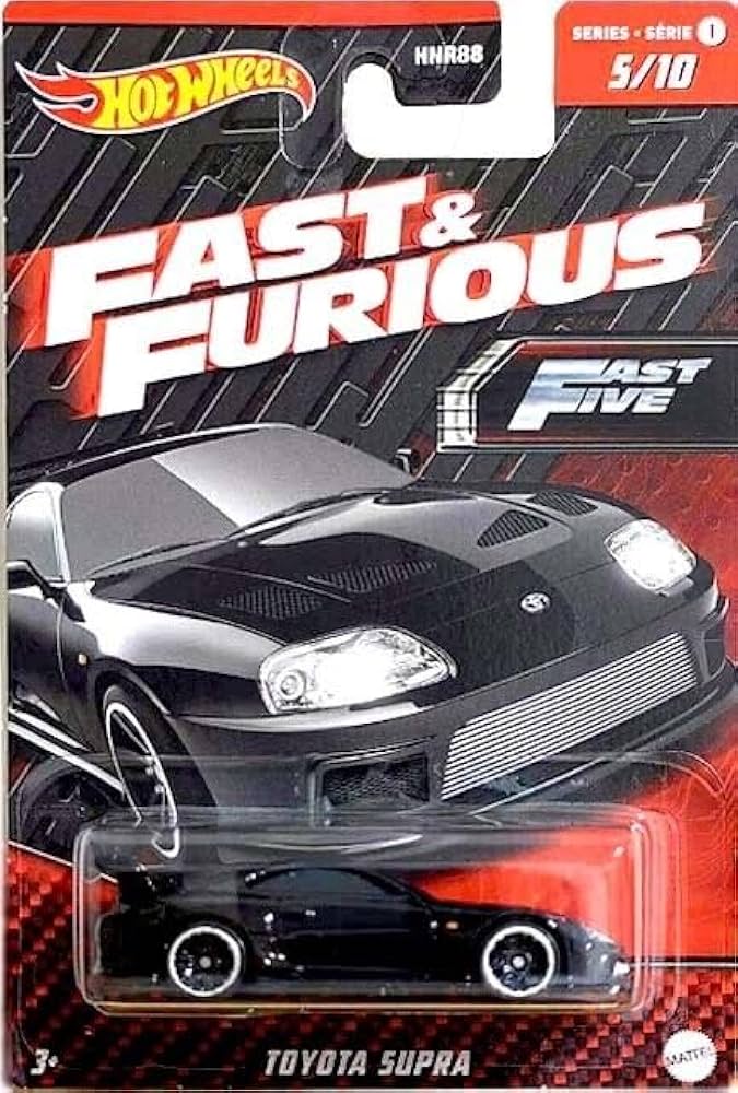 Hotwheels FAST&FURIOUS TOYOTA SUPRA 30台 Hot Wheels Premium Car Culture Fast and Furious 2021 Toyota