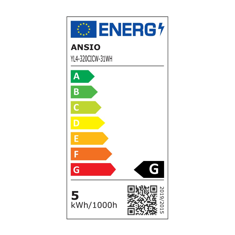 ANSIO® Lichterkette Außen Eisregen 11m 320 LED Eiszapfen Lichterkette Außen Lichtketten Strom Für Weihnachten, Balkon, Weihnachtsdekoration | Kaltweiß Weihnachtsbeleuchtung | Klar Kabel