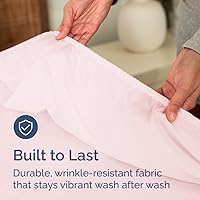 Vista 113 de King Fitted Bed Sheet - Bottom Single Fitted Sheet Only - Ultra-Soft Hotel Luxury Bedding w/ 8-16 Inch Deep Pockets - Breathable, Cooling & Wrinkle