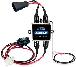 Rugged Active Noise Filter for Two Way Mobile Radios with Waterproof Radio Connectors - Compatible with M1 / GMR25