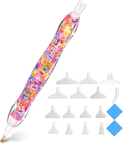 Miniatura 11 de Praise V Do Taladro de arte de pintura de diamante 5D Dotz Rhinestone Gem Picker Herramientas Accesorios de bolígrafo para pintura de arte