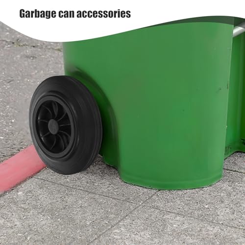 Ruedas de cubo de basura 240l para reparar botes exteriores rotos 7