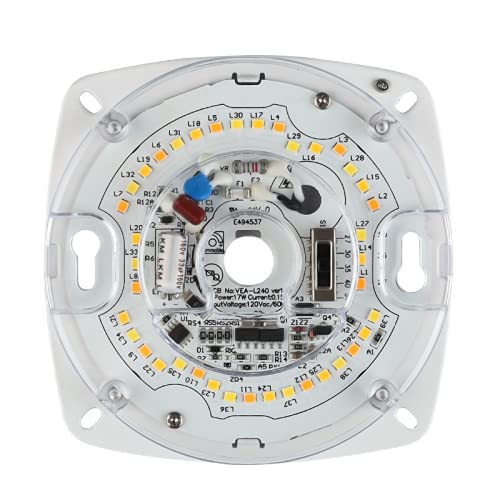 Legental 4.4" LED Light Engine 5.39" Overall Ceiling Fan Light Replacement by Legental - Used condition - US$13.28