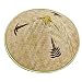 ZYCX123 Retro chinesischer Bambus Rattan Fischer-Hut handgemachte Webart-Wannen-Hut Natürliches aushöhlen Lattice Bambus-Flechten-Kappe
