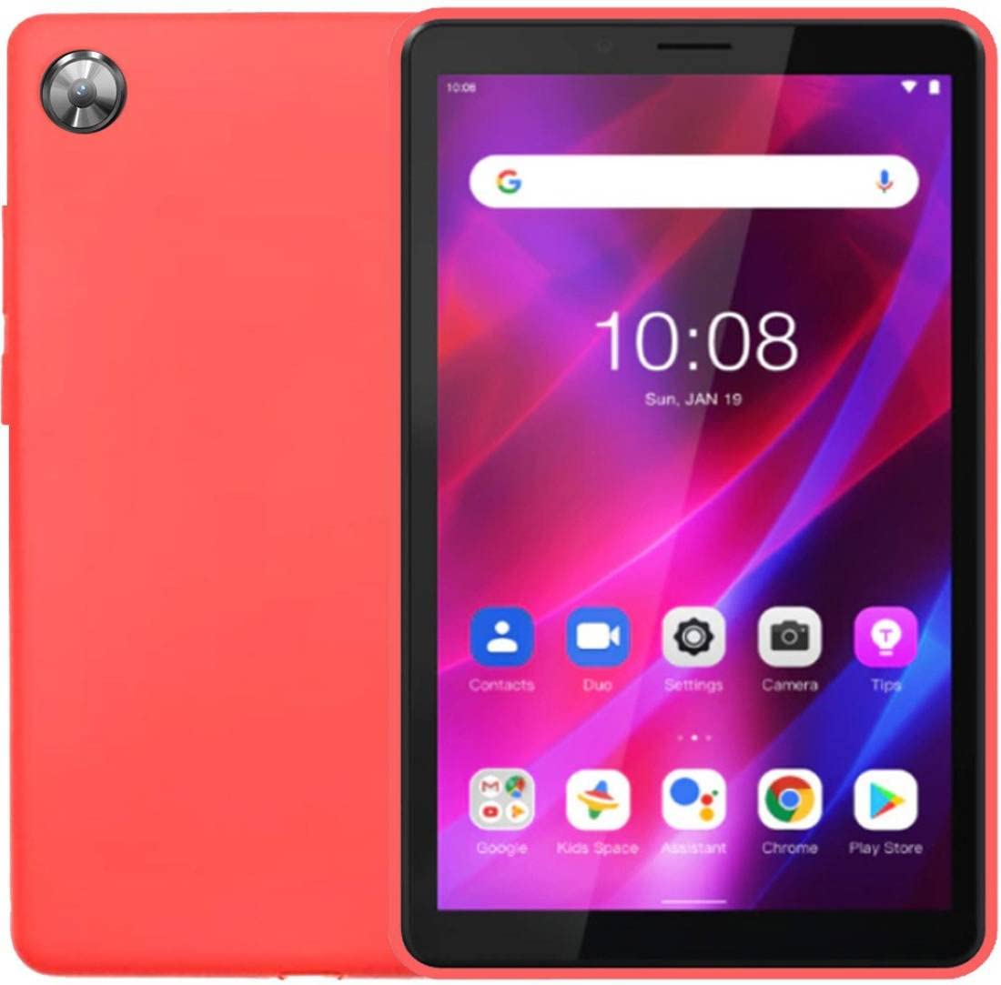Zaoma Matte Design Soft Silicon Back Case Cover for Lenovo Tab M7 (2nd Gen) TB-7305F / TB-7305I / TB-7305X 7 inch Tablet (Matte Red) (B09QGCP6D2) Amazon Price History, Amazon Price Tracker