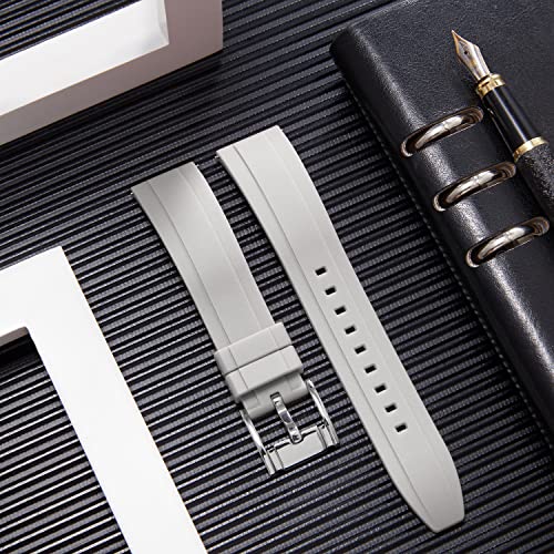 Image of BINLUN Quick Release Silicone Watch Bands Replacement Rubber Watch Straps 18mm 19mm 20mm 21mm 22mm 24mm Smartwatches Bands for Men and Women Waterproof Sport Watchbands