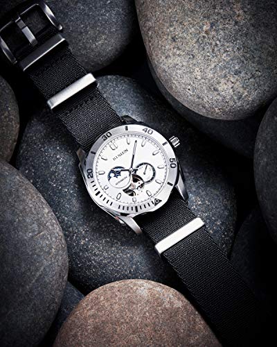 Image of BINLUN Nylon Watch Band Thick G10 Premium Ballistic Nylon Multicolor Replacement Watch Straps with Silver /Black Stainless Steel Buckle for Men Women 18mm 20mm 22mm 24mm