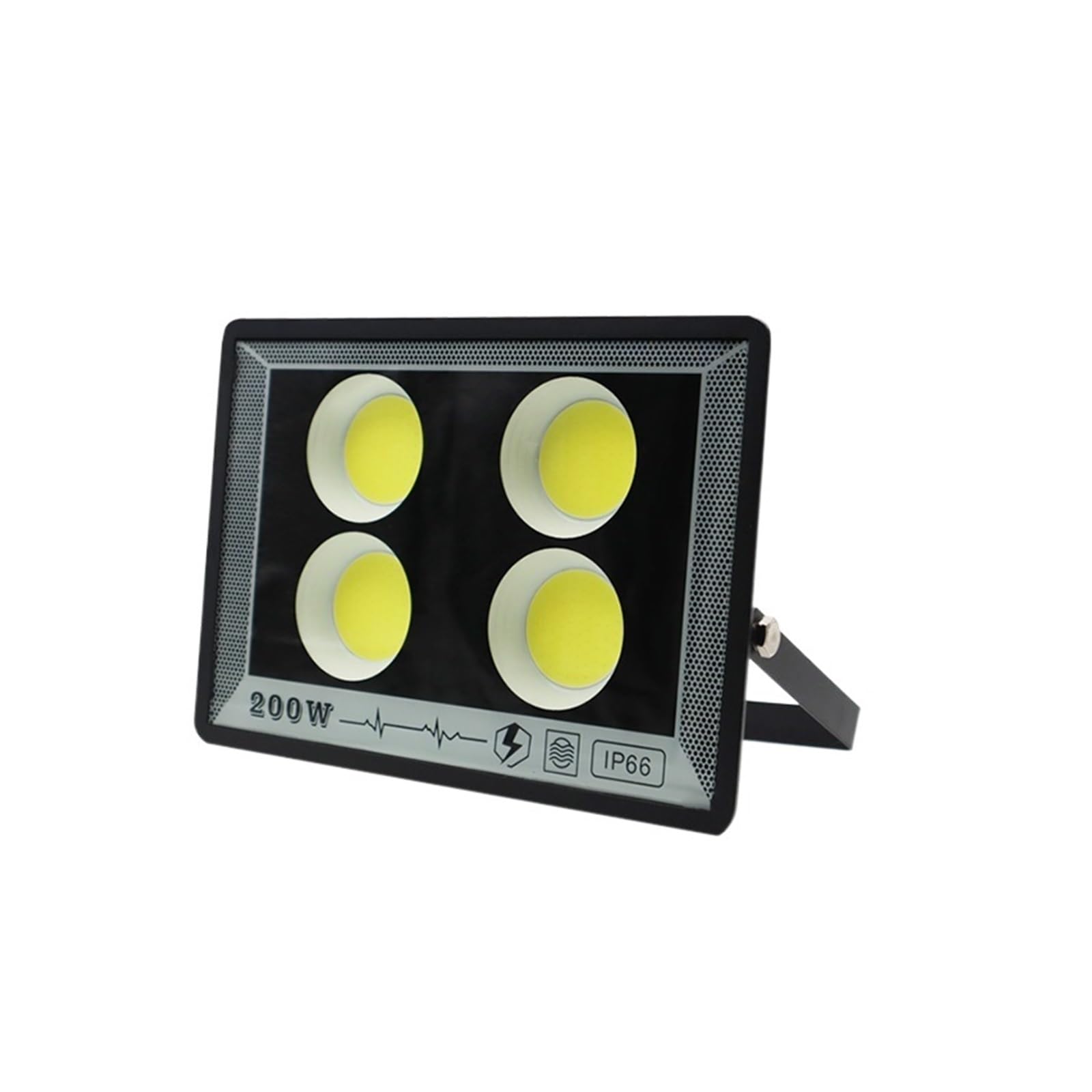 JOLIANE LED FloodLight IP65 300W 200W 100W 50W Waterproof LED Reflector Light Lamp Spotlight Waterproof Outdoor Flood Light(Cold White,COB 200W)