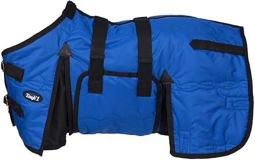 Miniatura 4 de Tough 1 600D Cobertor para establo, en miniatura, con correa para panza.