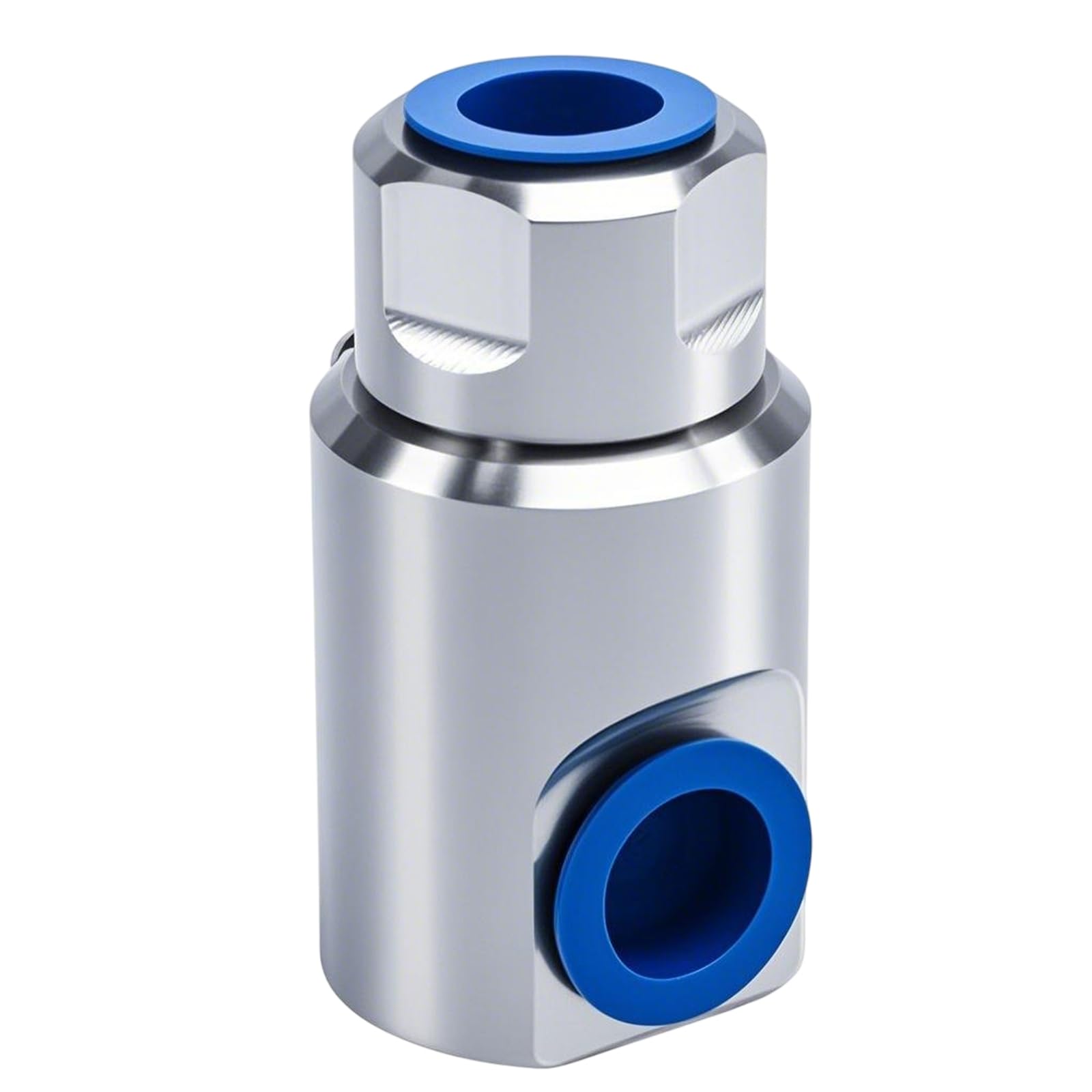 Carrete de manguera de acero inoxidable de alta presión de 1/2 pulgada, junta giratoria resistente con ajuste de grasa y mecanismo giratorio de rodamiento de bolas, a prueba de fugas, rosca