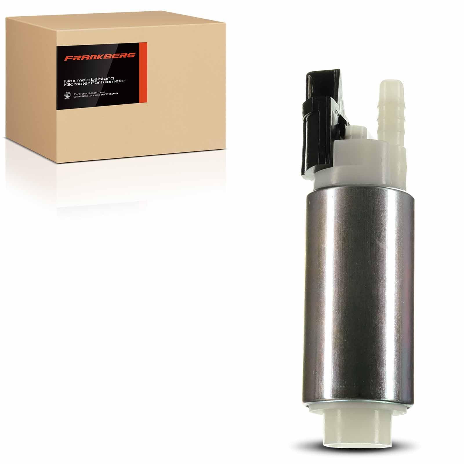 Frankberg Pressure Fuel Pump Fuel pump for Evasion Zeta 307 806 Expert Box Clio II Twingo I 1.2L 1.4L 1.6L 2.0L Petrol 1999-2018 0580464001