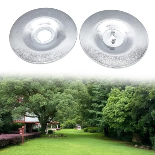 Jotekonoby Juego de arandelas de empuje de sierra de corte de hormigón de acero – Placas de soporte exterior e interior de 103 mm de diámetro, optimizadas para la alineación de la hoja, compatible con