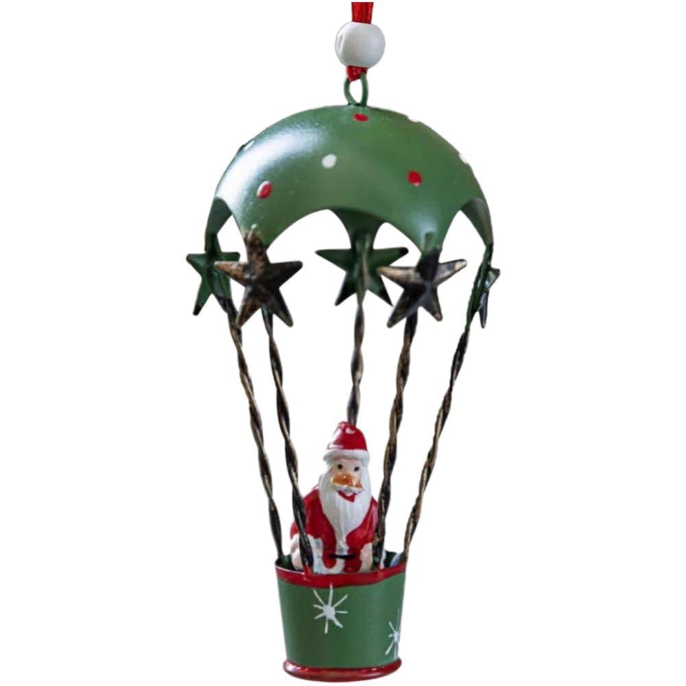 Ballon à air chaud suspendu Sanfly pour décoration d'arbre de Noël