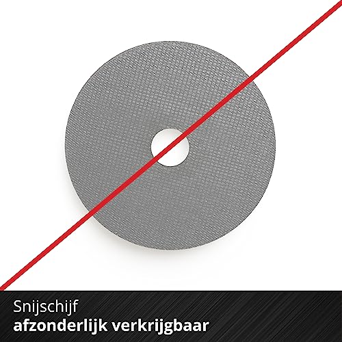 Einhell accu haakse slijper TE-AG 18/125-2 Li Solo Power X-Change (18 V, slijpschijfdiameter: 125 mm, snijdiepte: 33 mm, softstart, slijpschijfbescherming, zonder slijpschijf, zonder accu & lader)