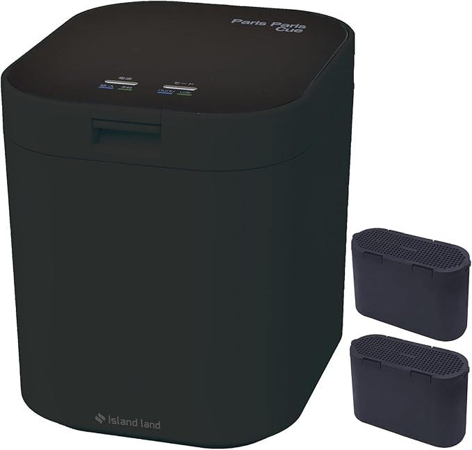 パリパリキュー 生ゴミ処理機 電動2.8L家庭用 温風乾燥式 脱臭 消臭 小型 静音 助成金対象