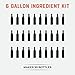 Fontana Italian Sangiovese Wine Kit Ingredients - 6 Gallon DIY Kit - Makes 30 Bottles of Wine